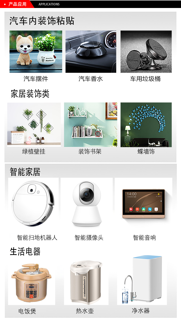 3M5526系列雙面膠帶在各領域的應用